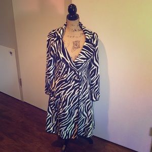 Imposter Zebra Coat - Small